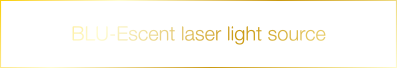 BLU-Escent laser light source